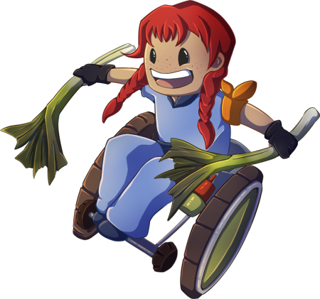 Grillninjas Maskottchen Kori