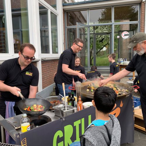 Grillen in der Grundschule